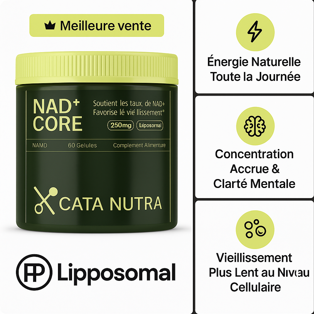 Révélez votre jeunesse intérieure avec le NAD+